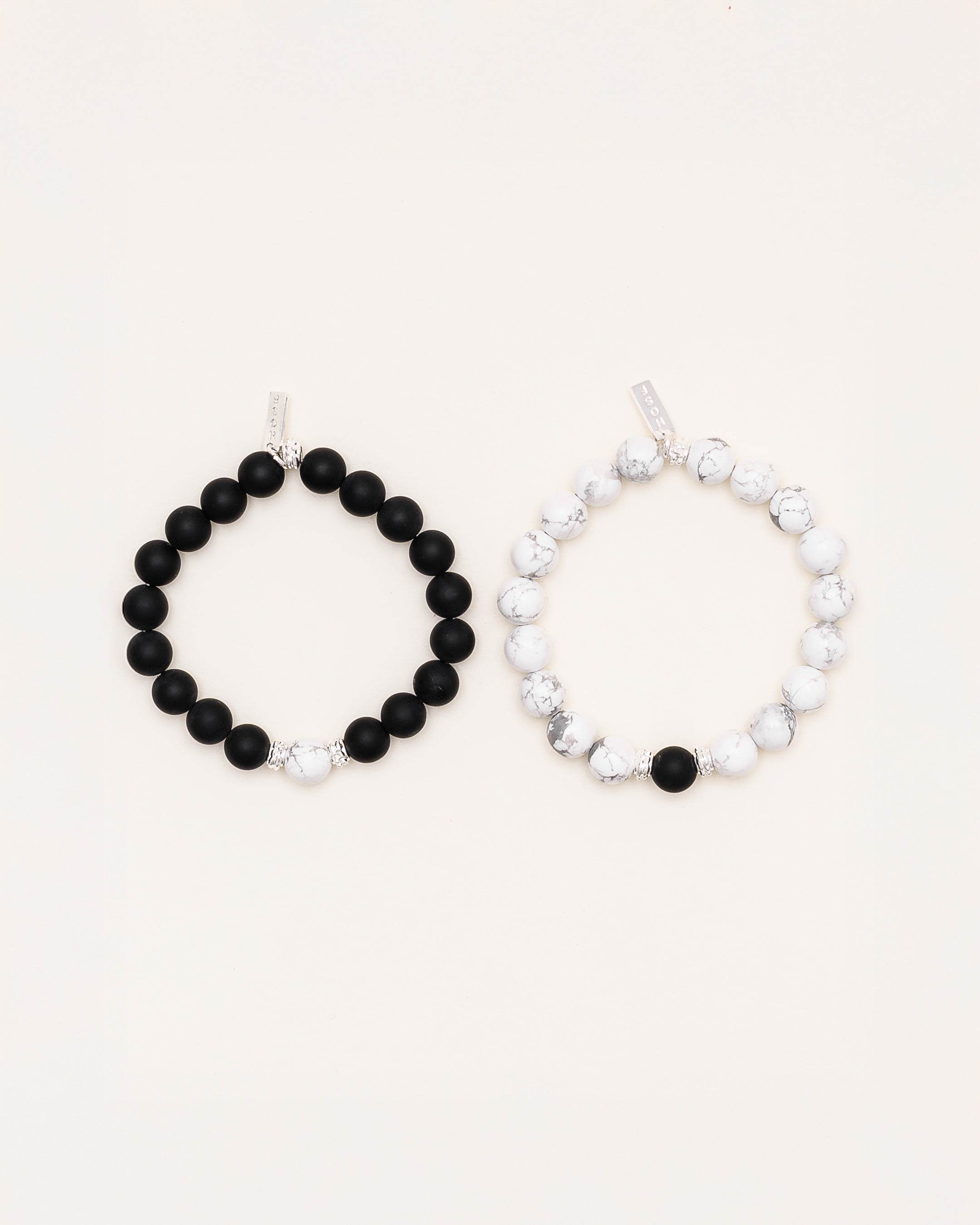 Stackable Stone Bracelets (Set of 2)
