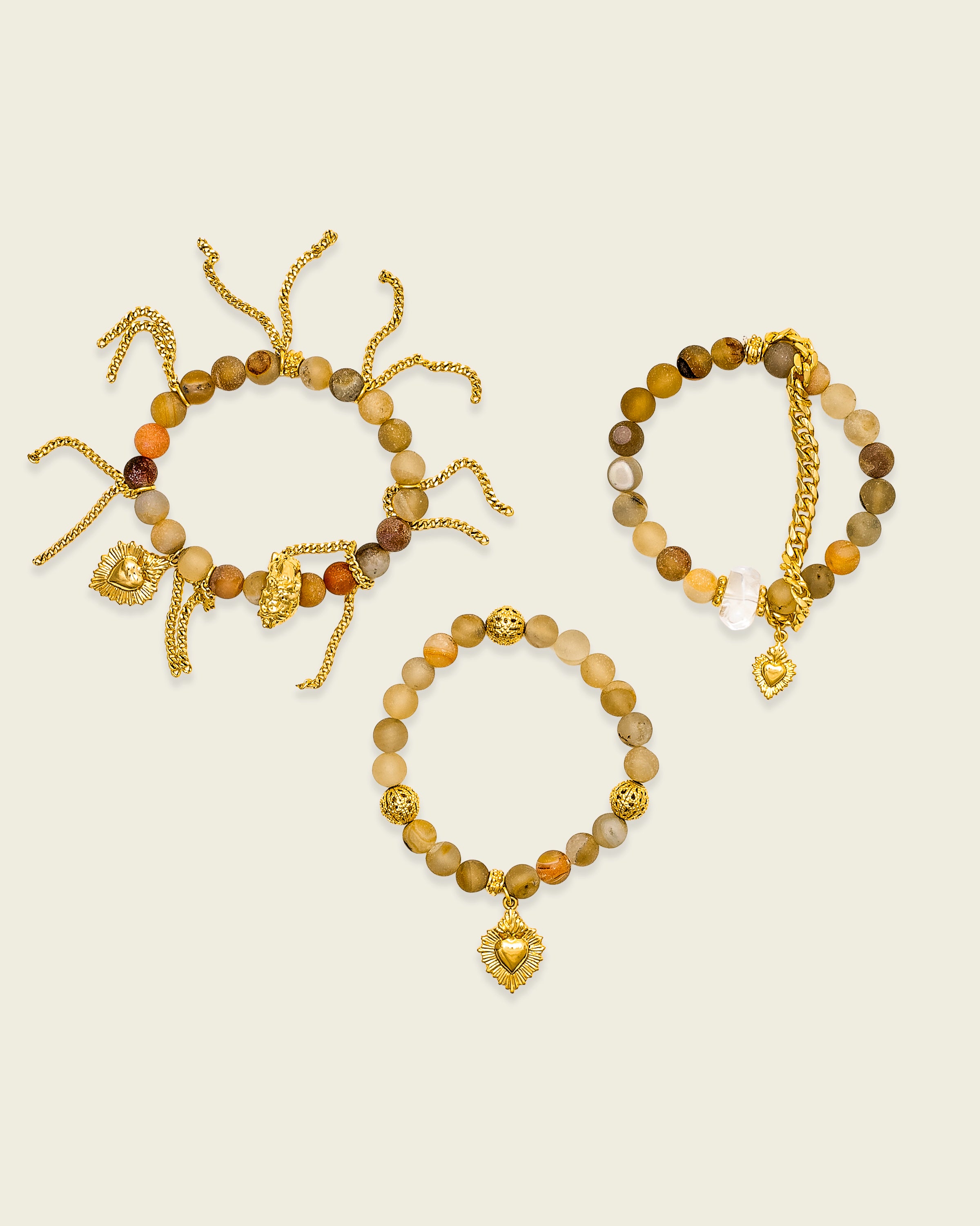 La Reina Druzy Bracelet (Set of 3)