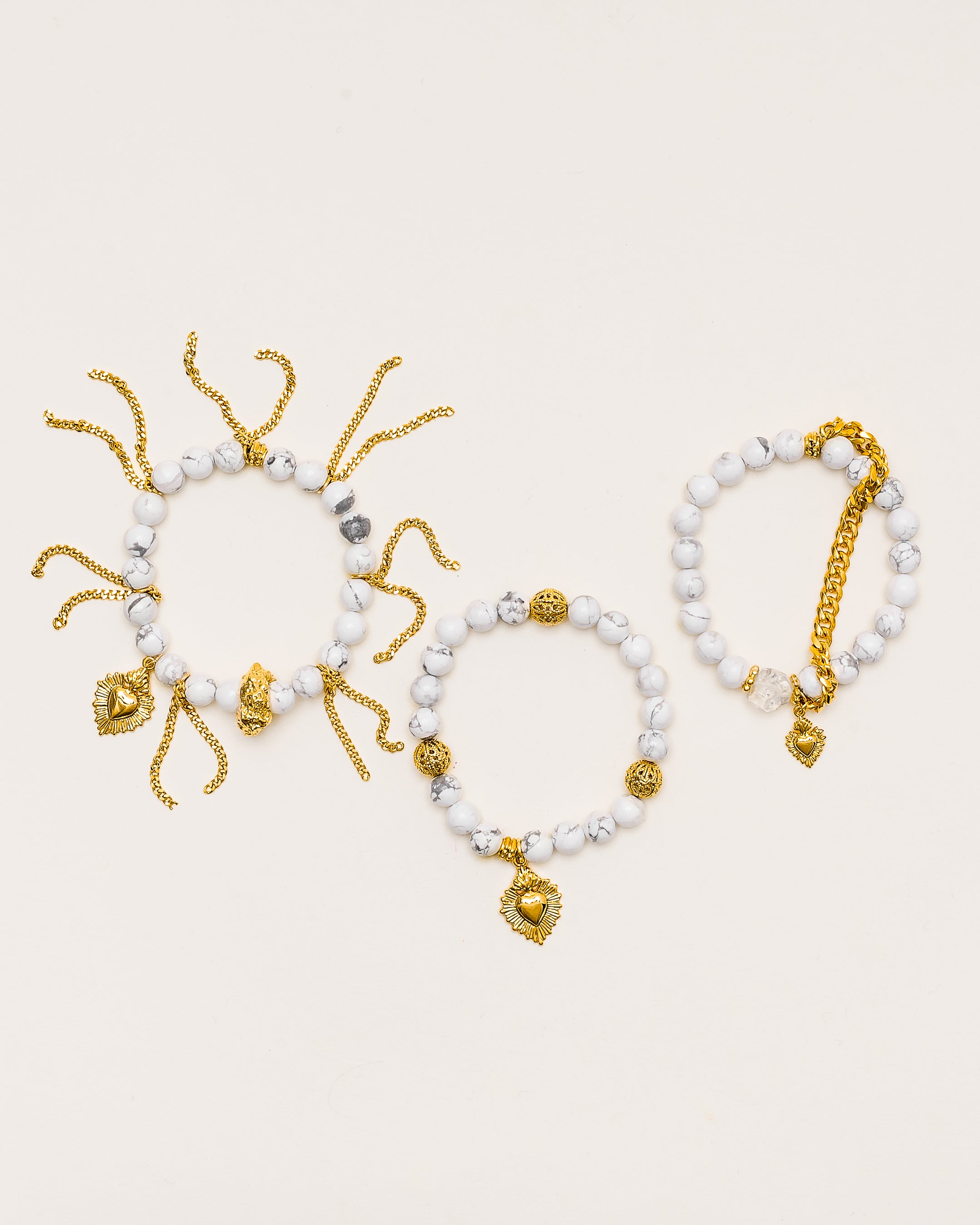 La Reina Bracelet (Set of 3) - Classic Stones