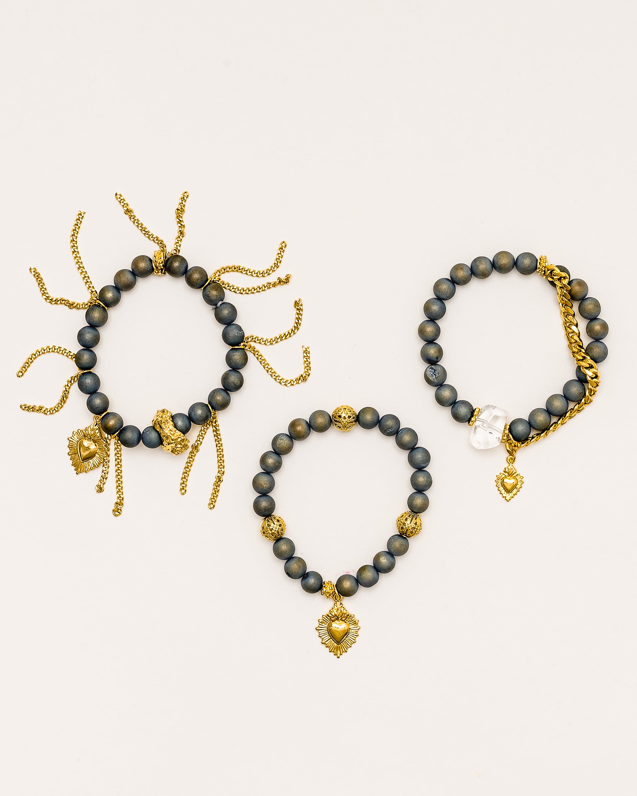 La Reina Druzy Bracelet (Set of 3)