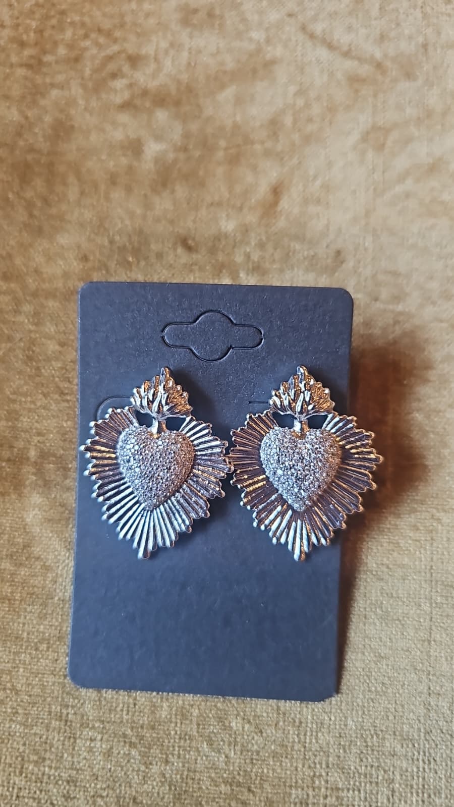 Corazón Diamante Earrings – WP