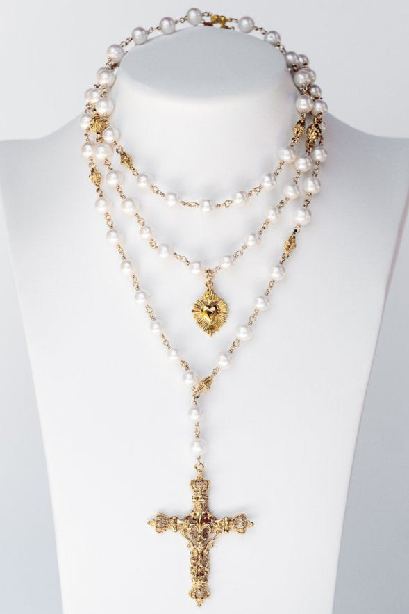 Santa Lucia Pearl Necklace