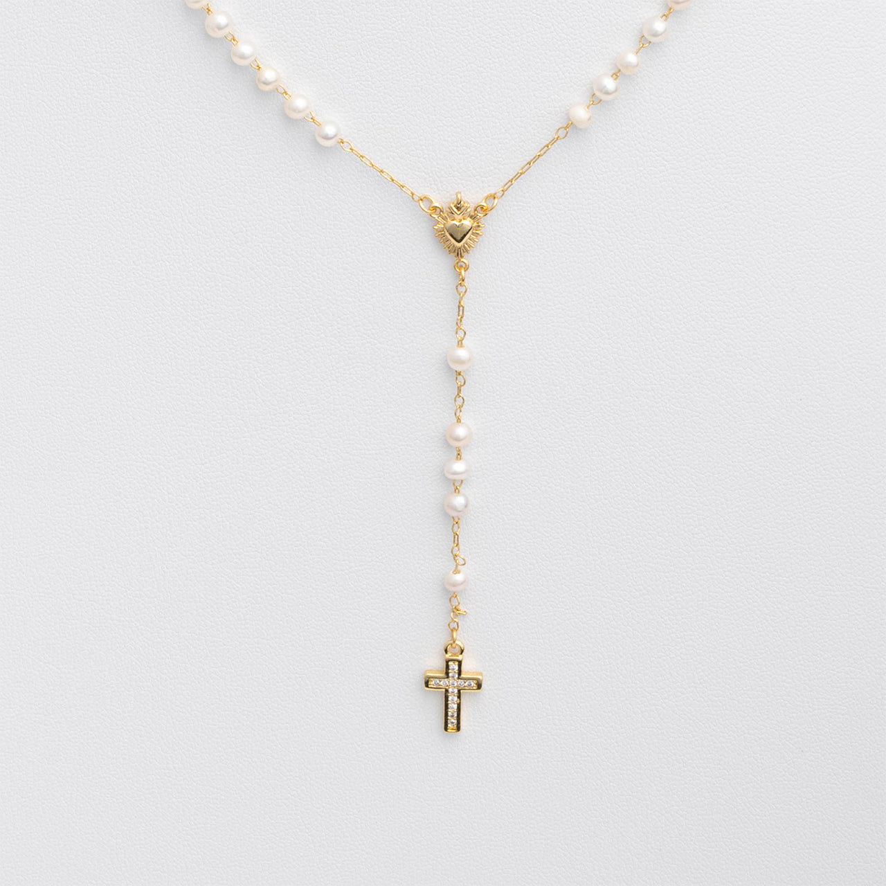 Santa Alexandra Pearl Baby Rosary
