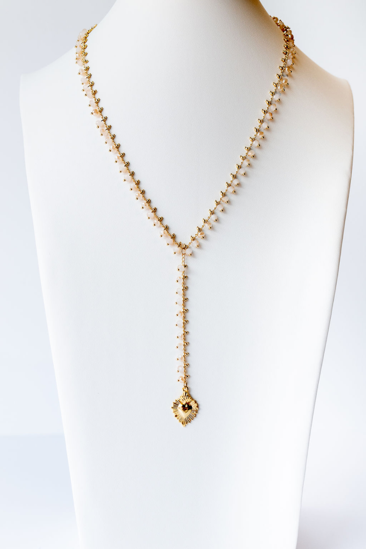 Santa Cristol Rosary Necklace