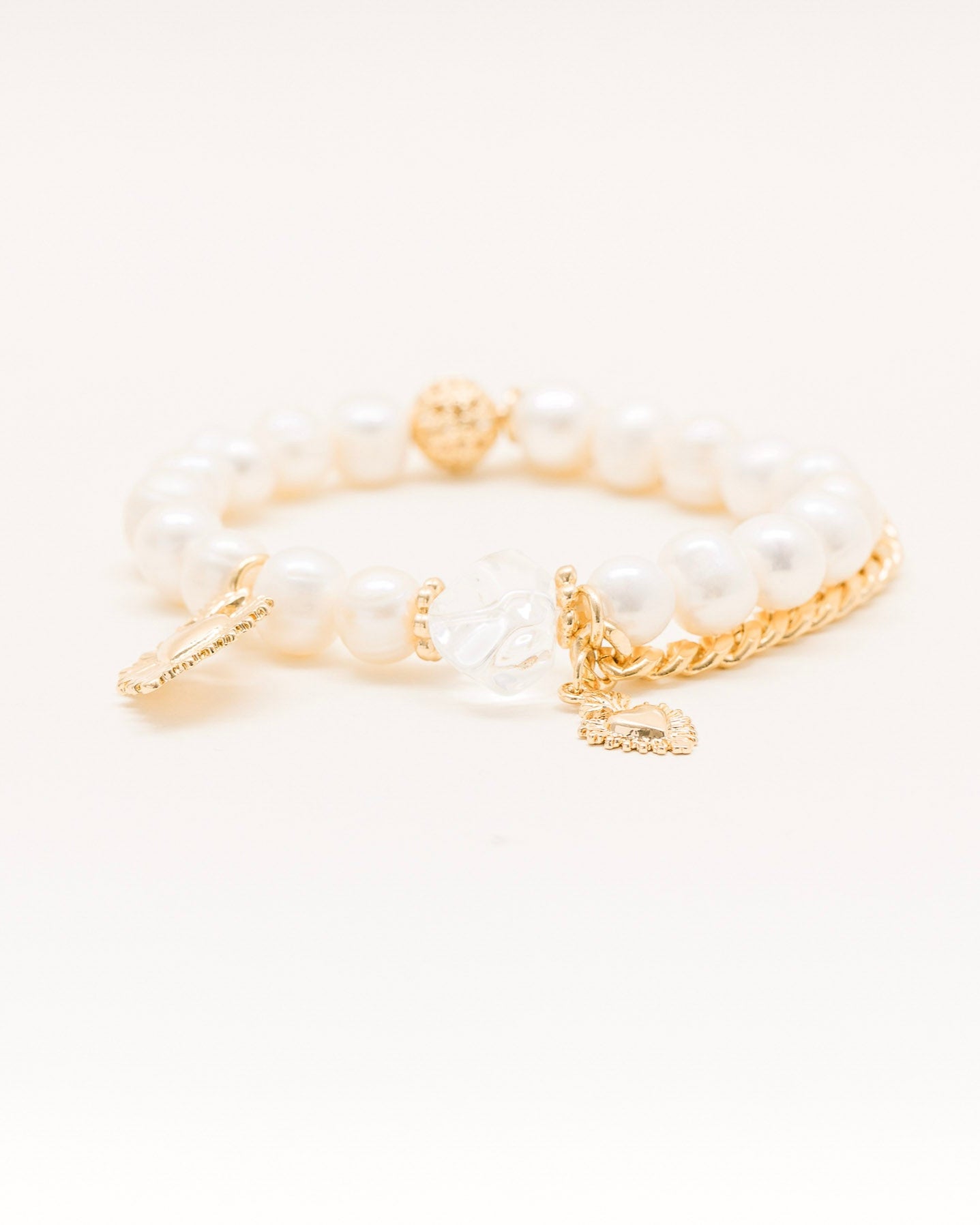 Santa Solo Pearl Bracelet