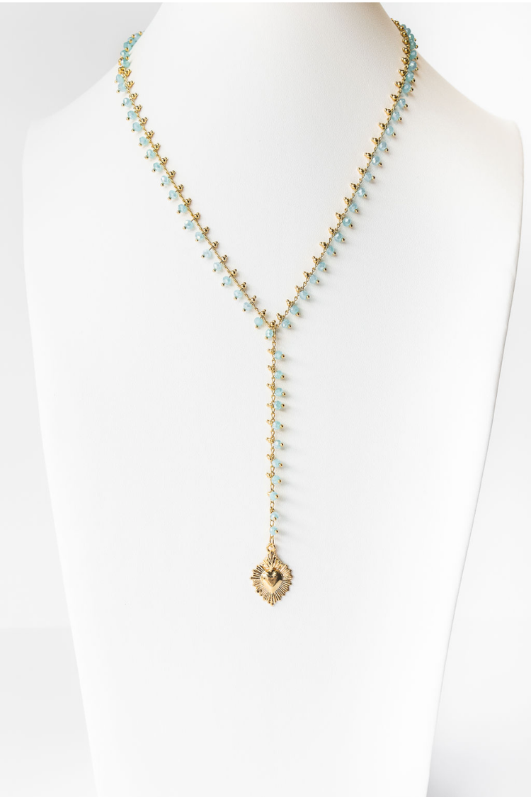 Santa Cristol Rosary Necklace