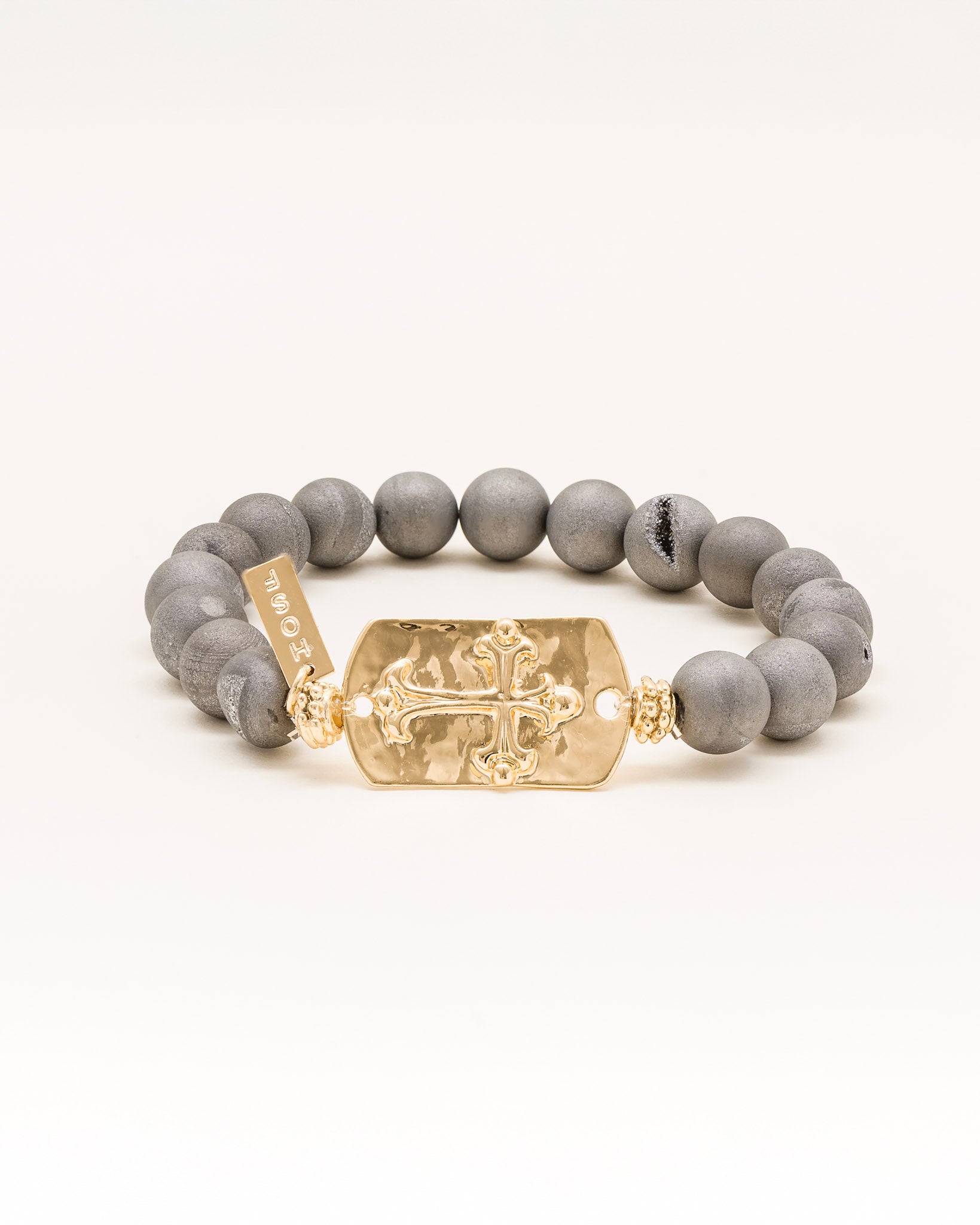 Santo Kruz Druzy Bracelet