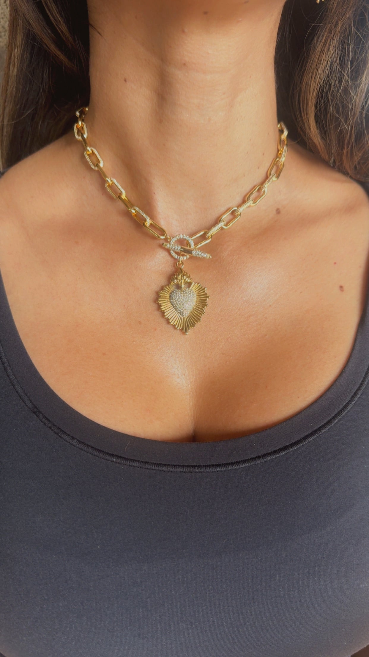 Santo Diamante Corazon Toggle